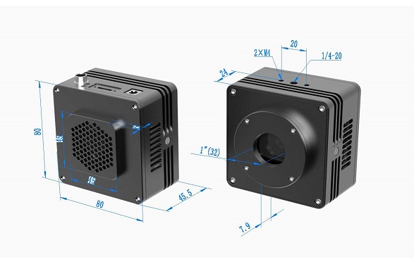 Digital imaging solutions for astronomical telescopes, 1.3MP CMOS